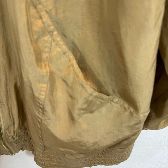 Vintage Ladies EVR Rousso Apparel Group 100% Silk Full Zip‎ Jacket Size Large - Picture 12 of 13